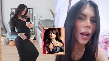 Giannina Luján da a luz