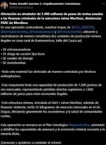 El ministro de Defensa, Pedro