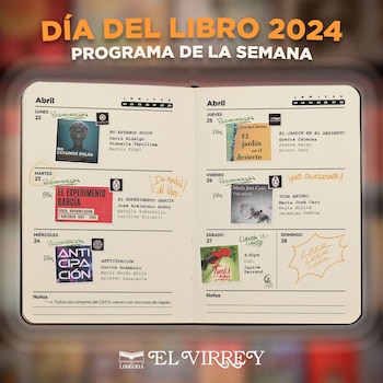 Agenda Librería El Virrey. (Librería