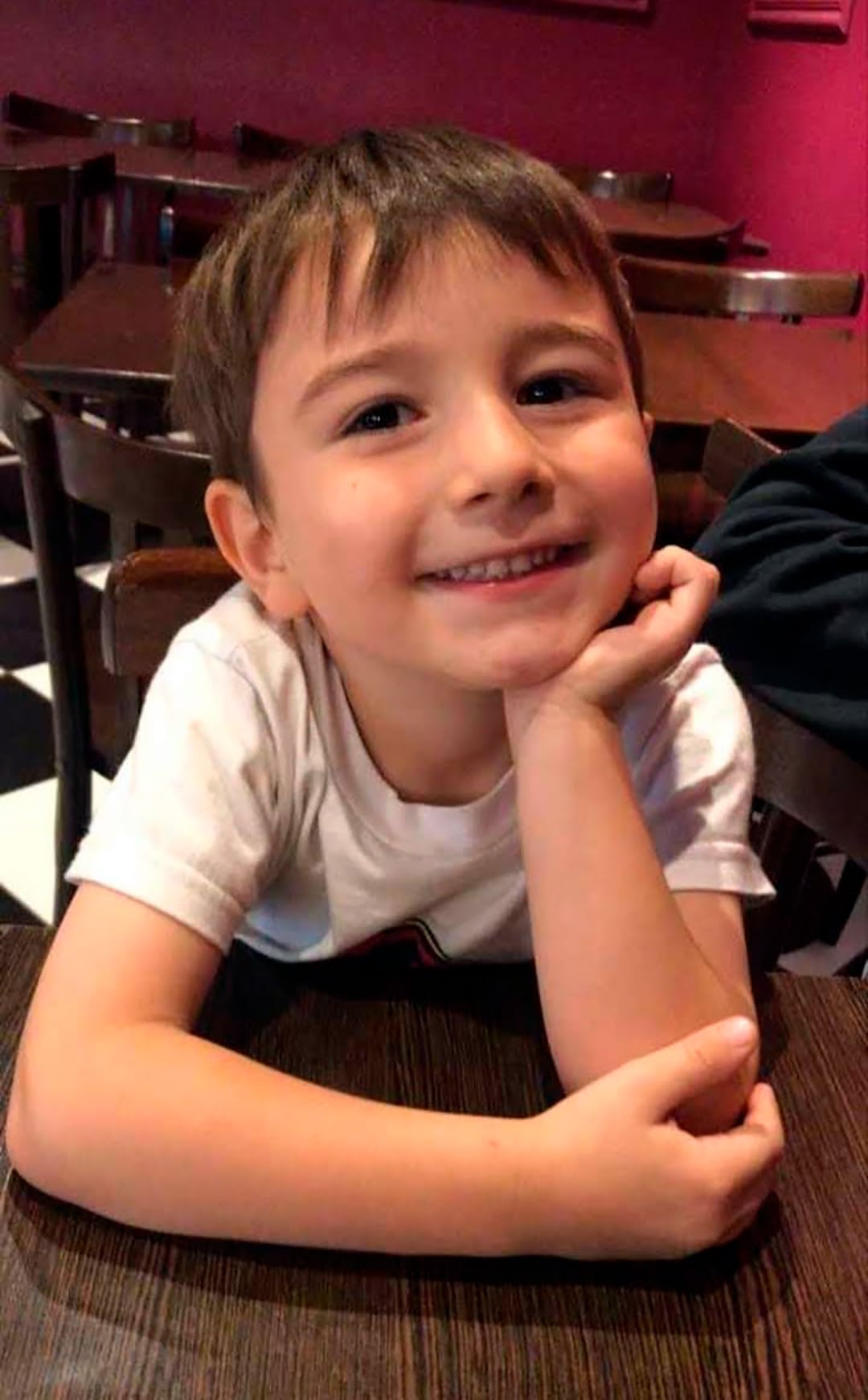 Benicio tenía 5 años.