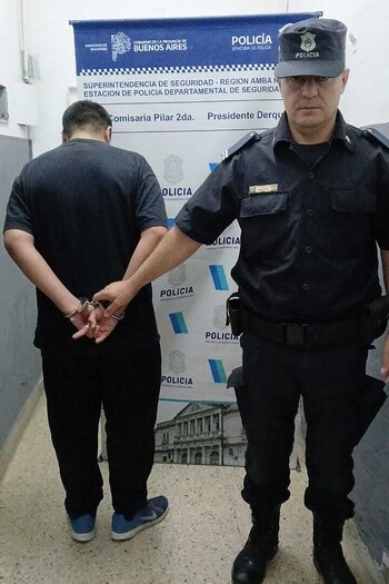 Uno de los tres detenidos