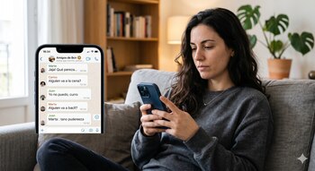 WhatsApp - chat - grupo - personas - timidez - tecnología - 26 de mayo