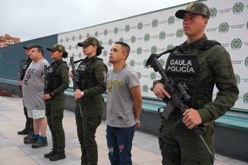 Los hombres fueron capturados en