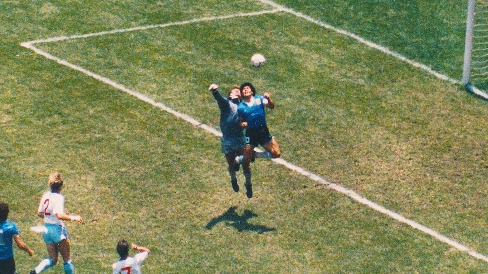 Una foto icónica: el gol de la
