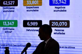 Conferencia coronavirus (Foto: Cuartoscuro)