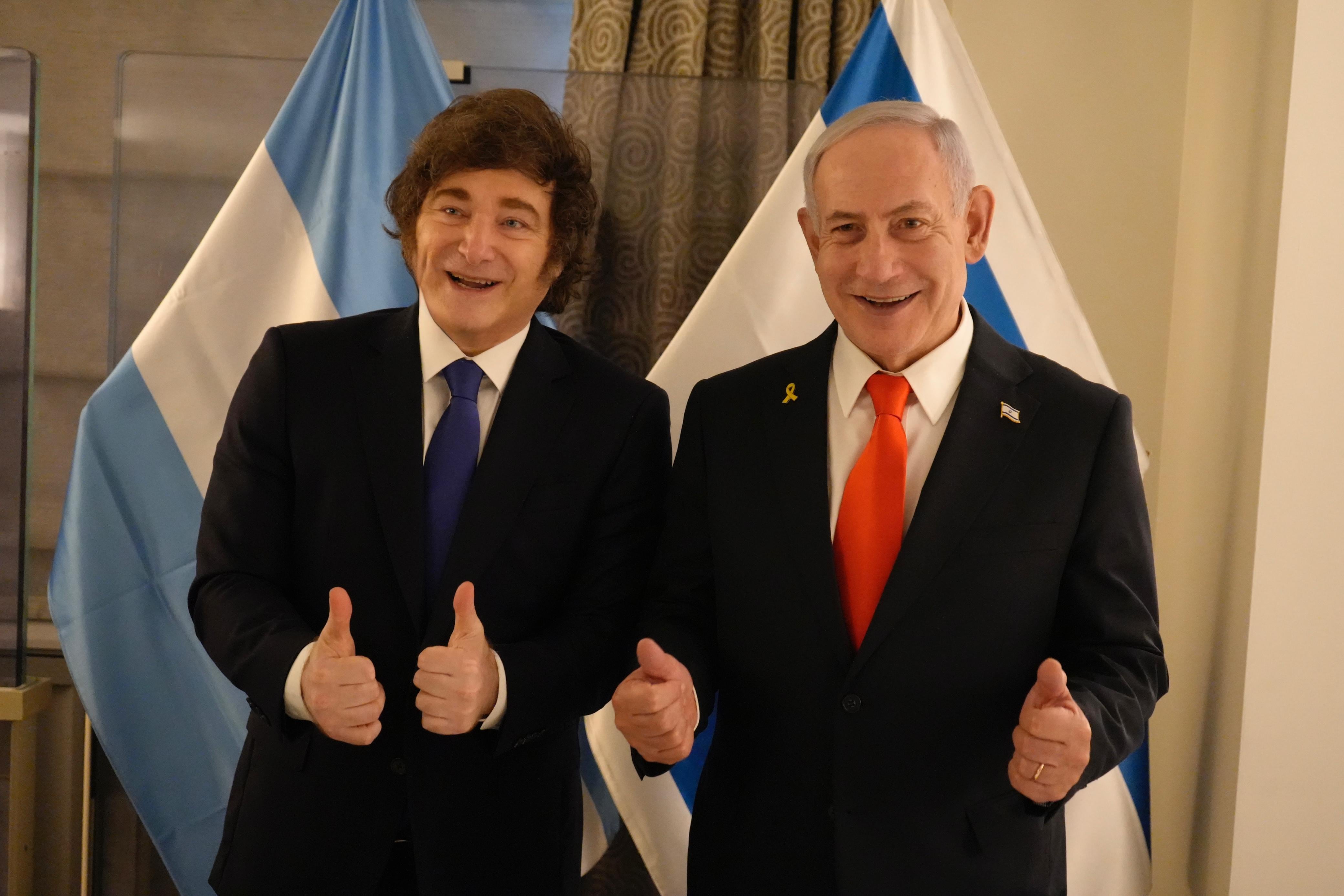 Milei volverá a ver a Netanyahu