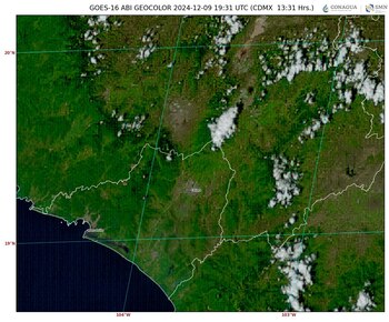 Imagen 2: GOES 16 ABI