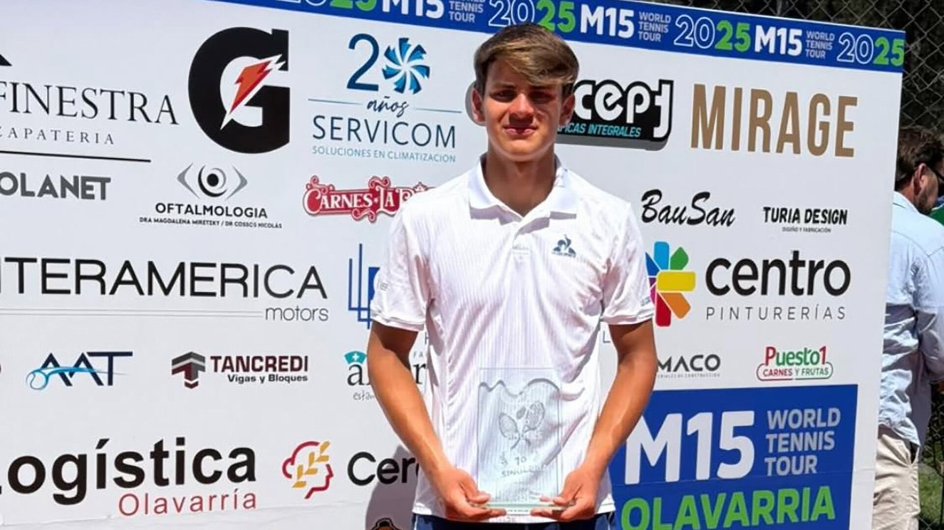 El santafesino, de 17 años, completó en Olavarría la mejor semana de su joven carrera