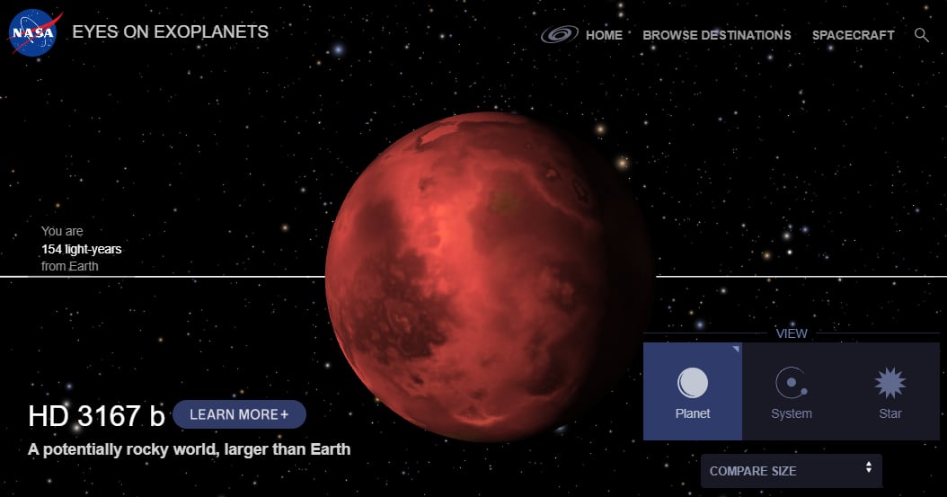 Los océanos de magma de los planetas jóvenes permiten estudiar su evolución inicial, HD 3167 b ofrece una referencia para ese proceso(NASA)