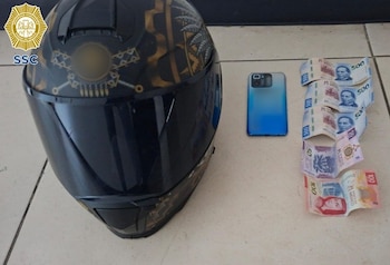 Objetos asegurados a "El Chino"