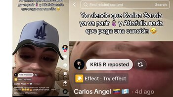 Kris R compartió un video que usuarios relacionaron con una indirecta hacia Altafulla - crédito TikTok