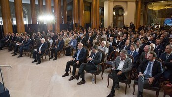 Una importante cantidad de invitados