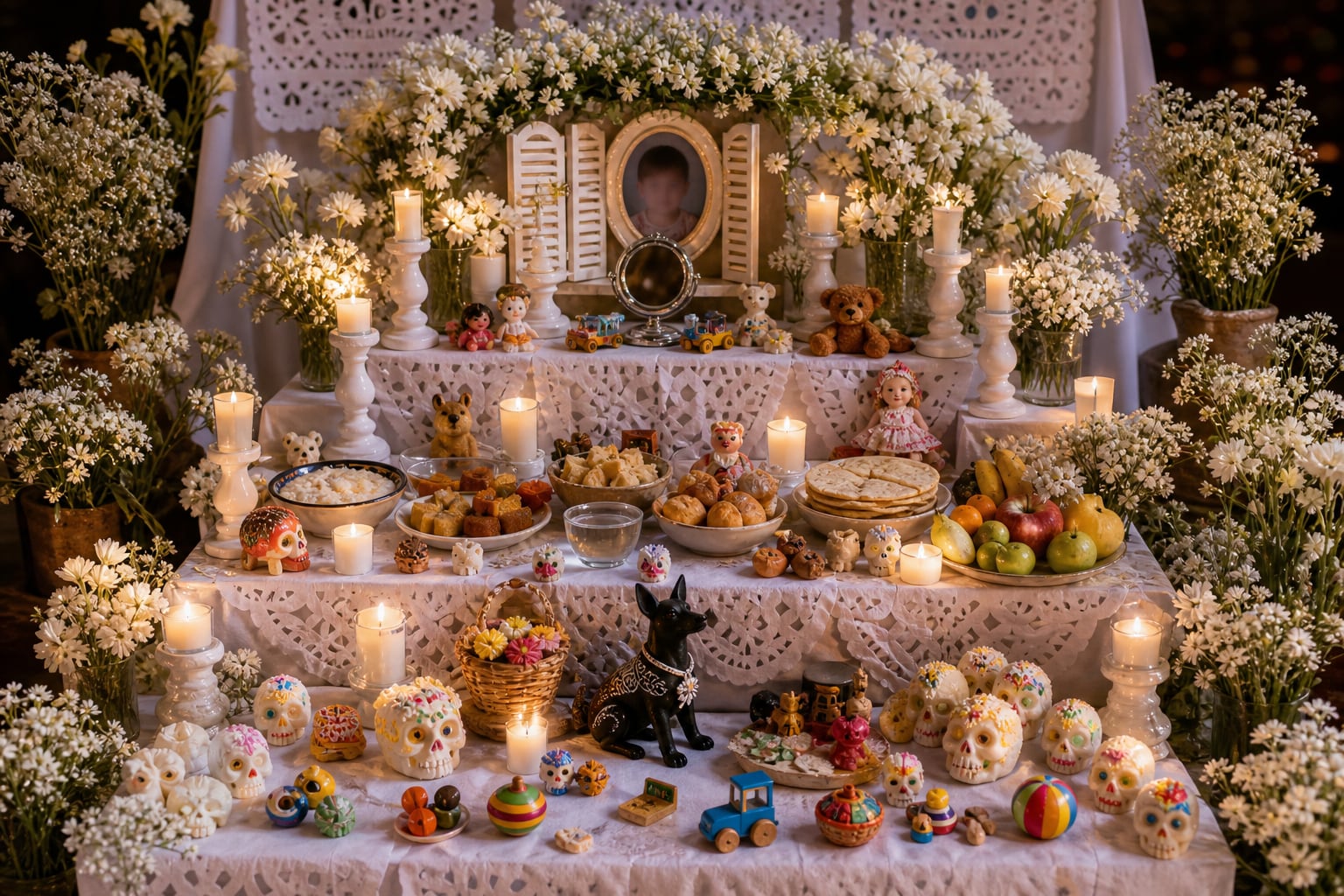 Día de Muertos 2026: ¿Qué se pone en el altar para los niños?