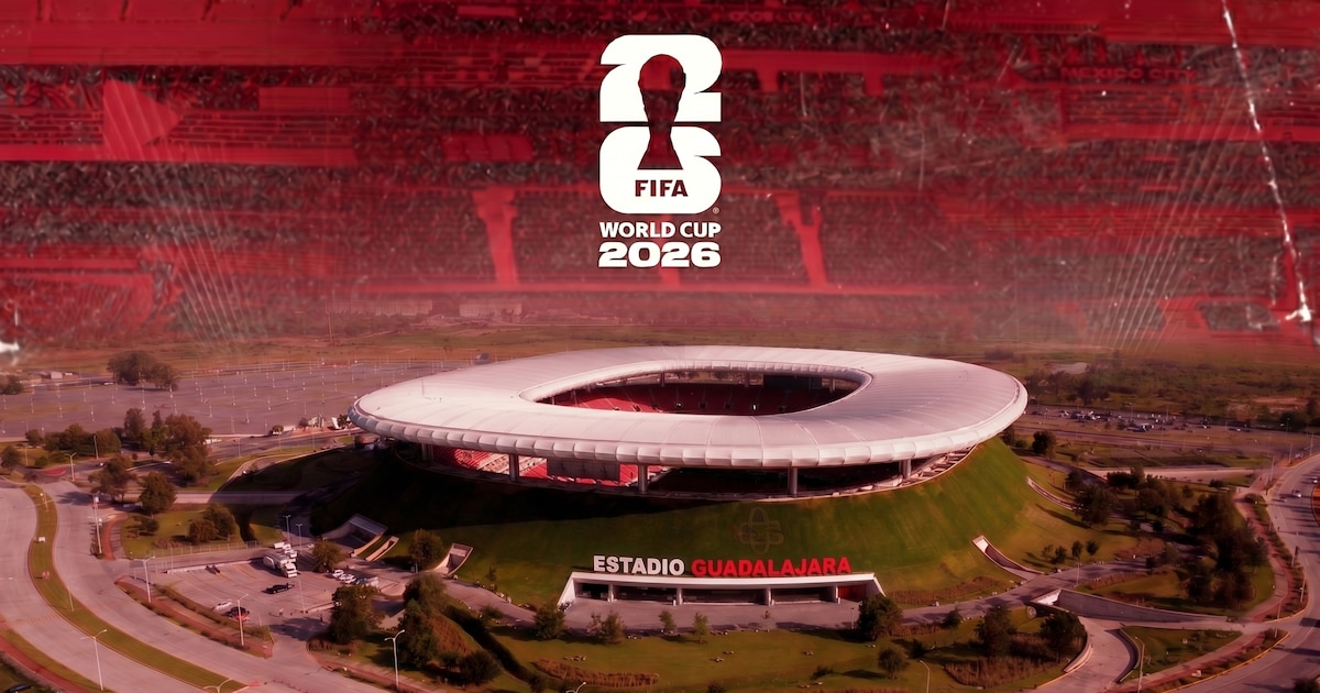 El Estadio Guadalajara ya presume su nuevo nombre e imagen oficial de la FIFA para recibir el Mundial 2026