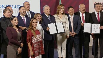 La firma del acuerdo para