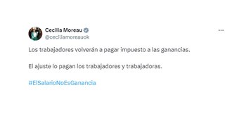 La diputada de Unión por