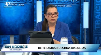Milagros Leiva rompe su silencio tras polémica por menor del Liceo Naval: “No me van a distraer”. Captura: Panamericana TV.