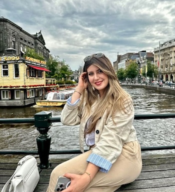Nurgül Güller en Ámsterdam (Instagram)