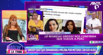 Periodista Magaly Medina arremete contra