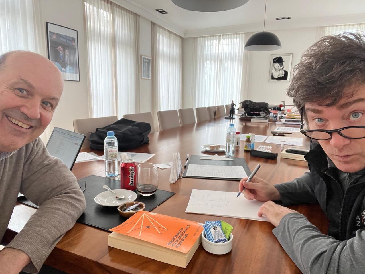 Javier Milei y Federico Sturzenegger