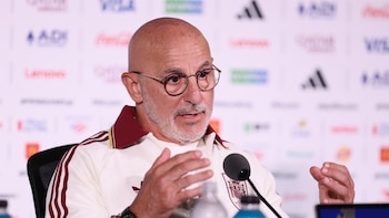 De la Fuente, sobre su alineación ante Bélgica: "Si se produce un cambio, no es por castigar a nadie"