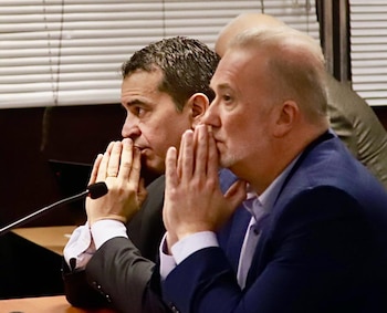 Alegatos en el juicio político a Pablo Díaz Lacava. Fotos: Consejo de la Magistratura