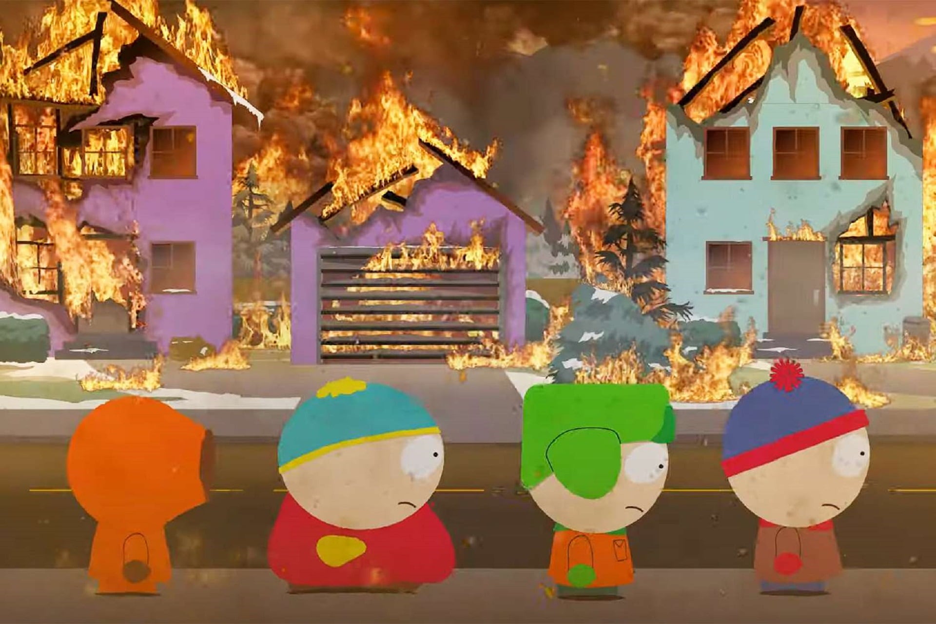 La trama se intensifica cuando los padres de South Park protestan contra la presencia de Jesús en las escuelas, y Trump responde con la amenaza de una demanda de $5.000 millones