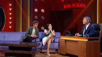 Mario Pergolini y Robbie Williams juntos