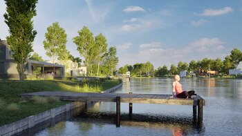 Render de La Huella, propuesta