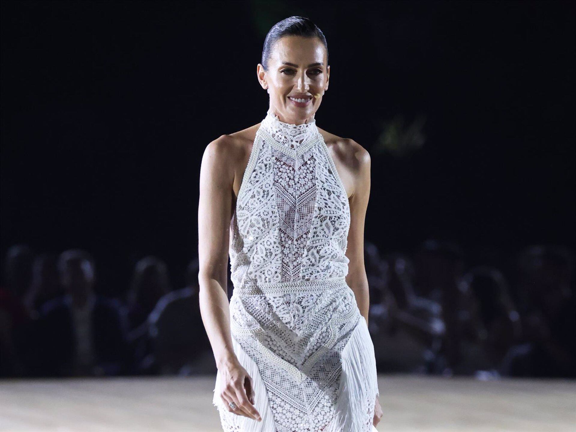 Nieves Álvarez presentadora de la pasarela Adlib Moda Ibiza 2025 a 07 de Junio de 2025 en Ibiza (España). (EUROPA PRESS).