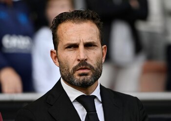 Rubén Baraja, técnico del Valencia,