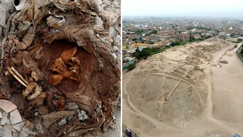 Hallazgo de momia en Puente Piedra