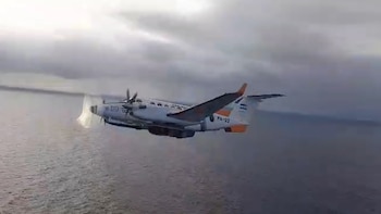 El operativo médico aéreo fue