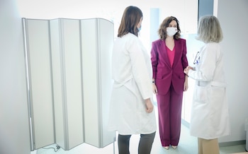 Ayuso, en una visita reciente