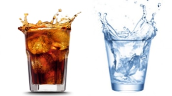 Refresco-Agua, en México, niños y