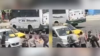 A los golpes terminaron un