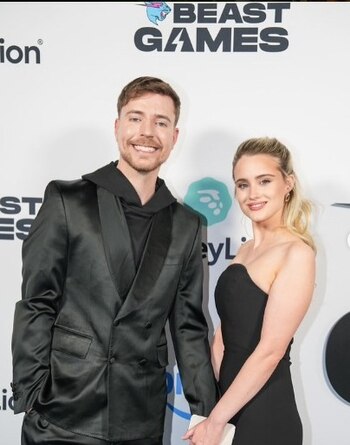 MrBeast y Thea Booysen