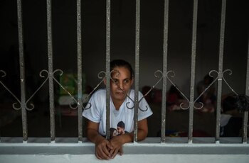 Luz y su familia huyeron