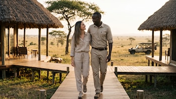 Se enamoró de un guía de safaris en Kenia, soñó con una vida juntos y una visita sorpresa lo cambió todo