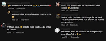 La tragedia en Suiza provocó