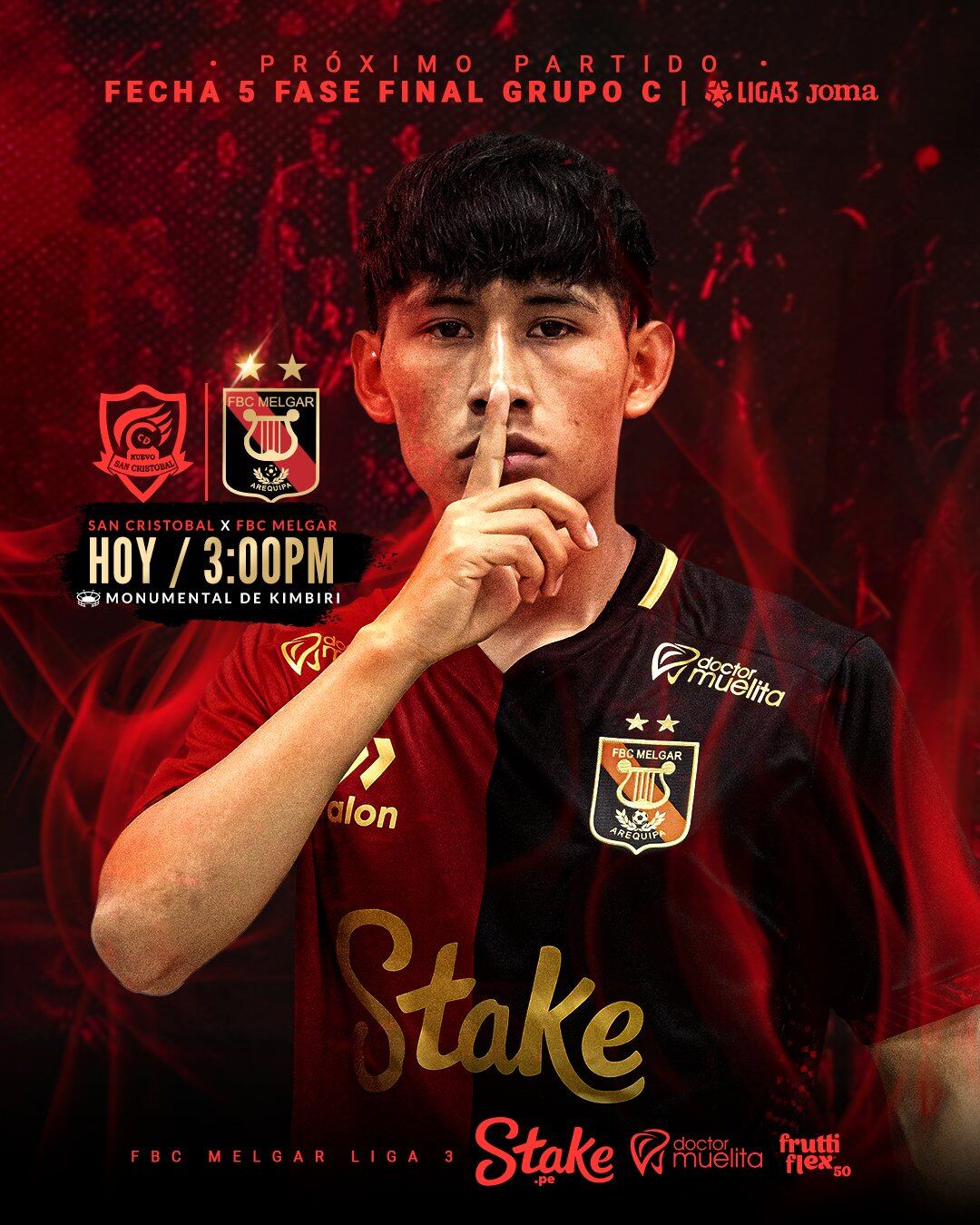 Melgar está se preparando para um duelo universitário em Arequipa