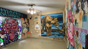 La casa oculta de Buenos Aires donde los artistas urbanos resistieron el encierro durante la pandemia