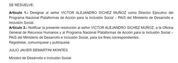 Docente sentenciado fue funcionario del MIDIS