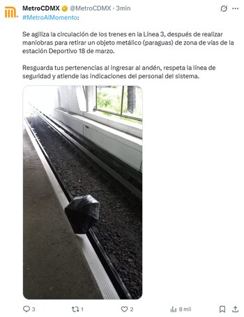 X: @MetroCDMX