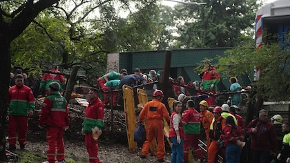En fotos: las imágenes del choque de trenes en Palermo 