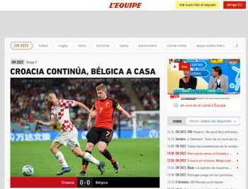 "Bélgica a casa" (L'Equipe, Francia)