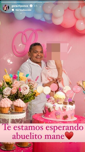 Geraldín Ponce, esposa de Luis Días pidió por la liberación de du suegro en el cumpleaños de su hija - crédito Geraldín Ponce / Instagram