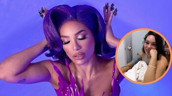 Andrea Valdiri se fracturó un