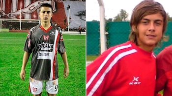 Dybala luciendo los colores de