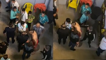 Nahuel Guzmán encaró a un